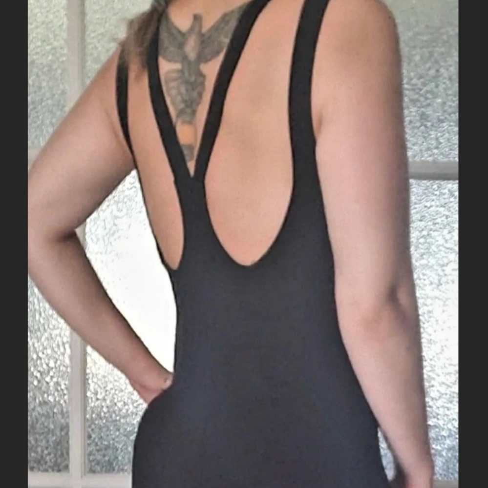 Vintage Powerline Little Black Dress
